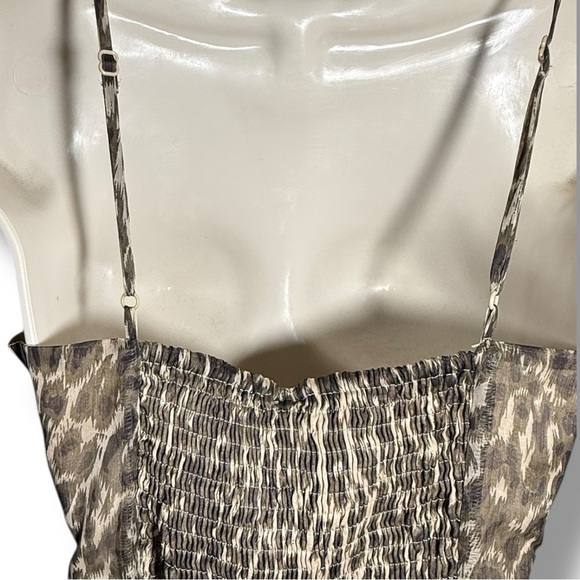 Vero Moda Women’s Faux Wrap Mini Dress Leopard Print Size Small - Picture 4 of 8